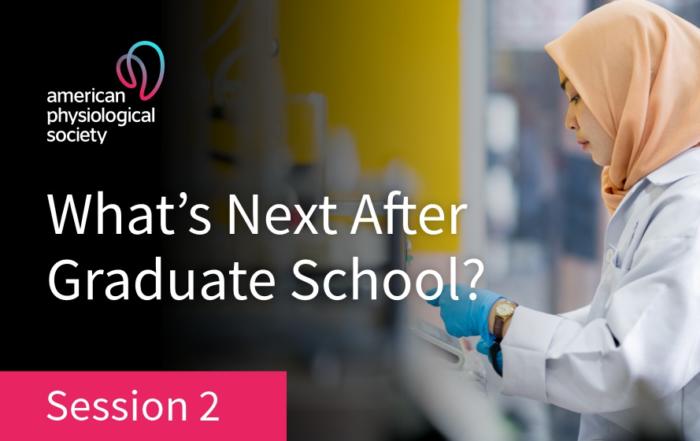 Next-generation Scientist: What’s next after graduate school?