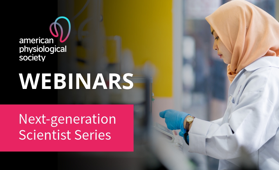 APS Webinars-Next Generation Scientist Series