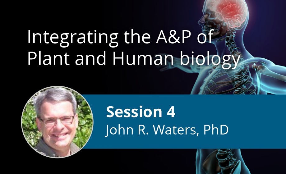 Integrating the Anatomy and Physiology of Plant and Human Biology