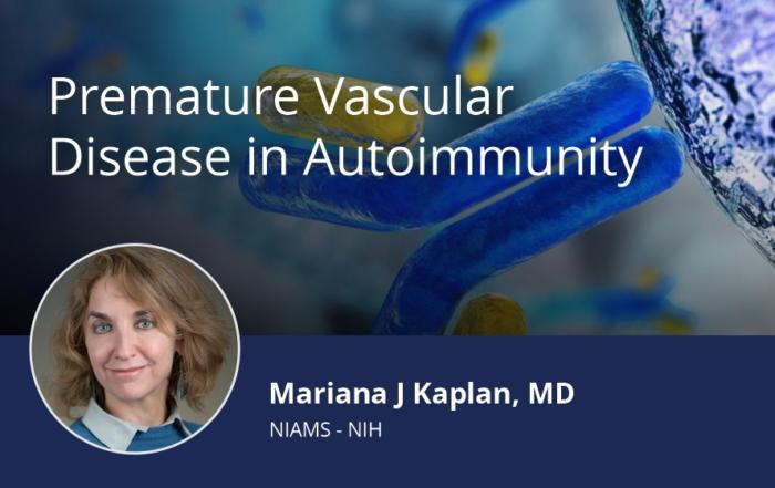 Premature Vascular Disease in Autoimmunity