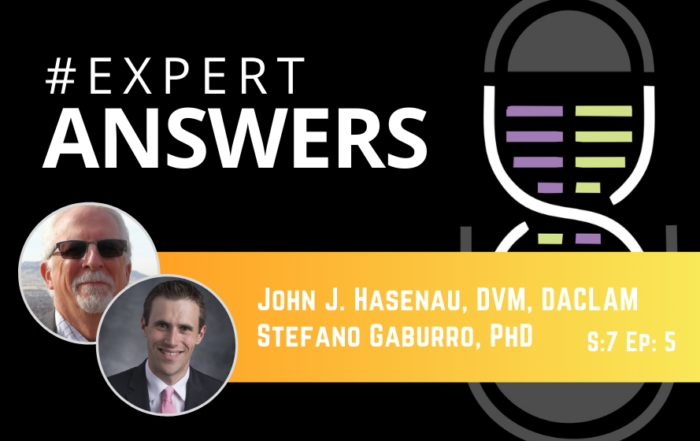#ExpertAnswers: John Hasenau and Stefano Gaburro on Biosafety in Animal Modeling