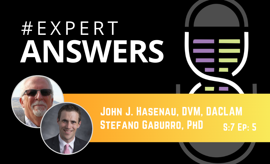 #ExpertAnswers: John Hasenau and Stefano Gaburro on Biosafety in Animal Modeling
