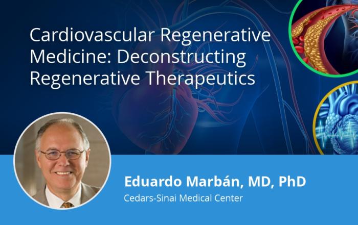 Cardiovascular Regenerative Medicine: Deconstructing Regenerative Therapeutics