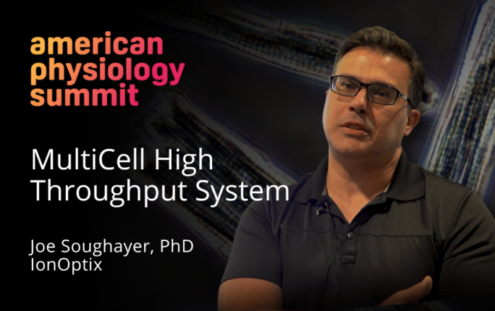 Video Interview – IonOptix MultiCell Sytem