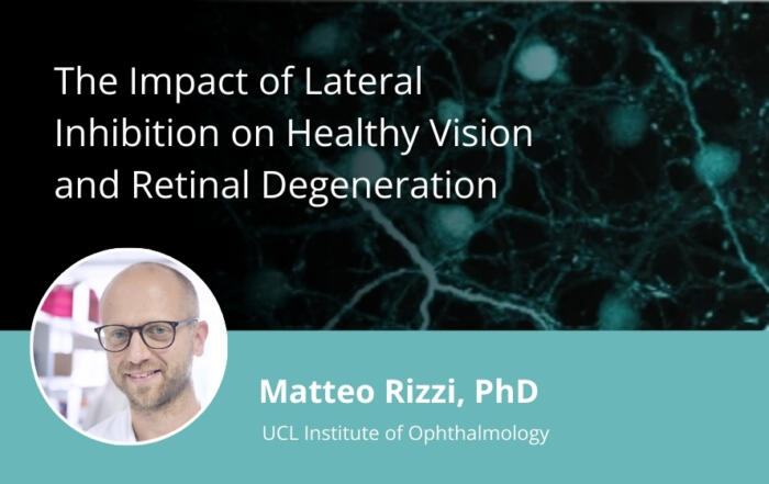 The Impact of Lateral Inhibition on Healthy Vision and Retinal Degeneration
